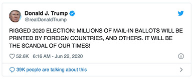 Trump tweet